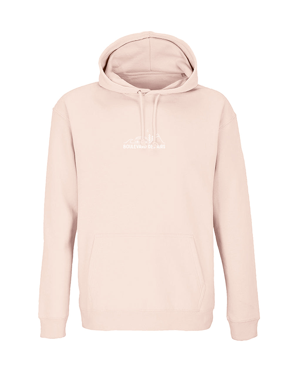 Hoodie Rose Crémeux