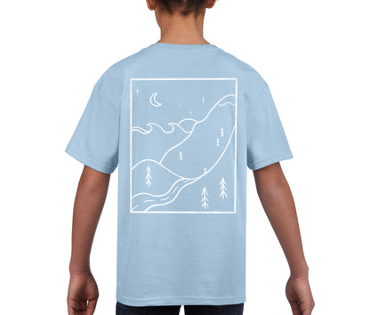 Tee-shirt enfant bleu