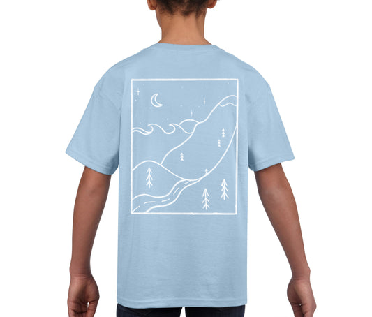 Tee-shirt enfant bleu