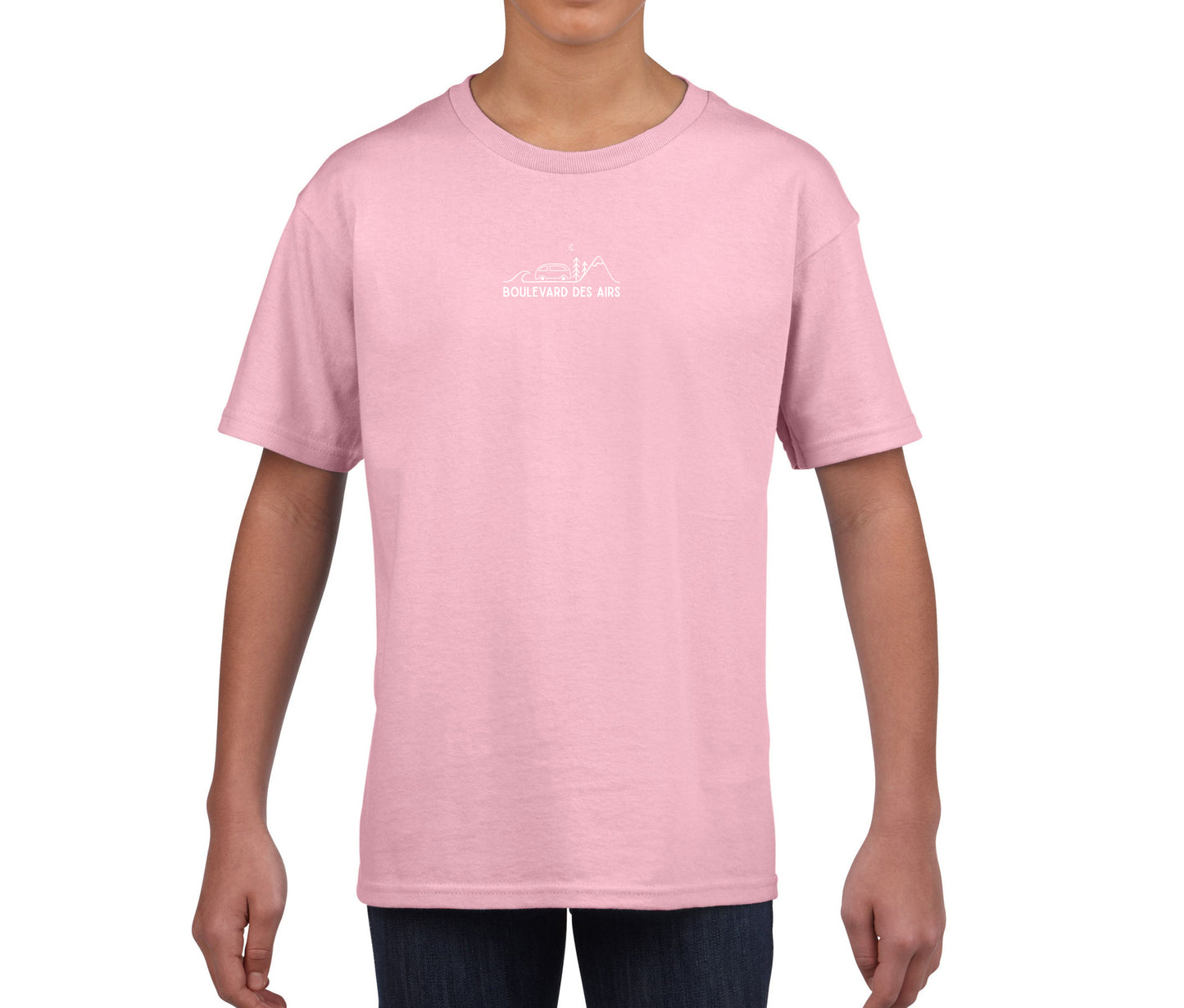 Tee-shirt enfant rose